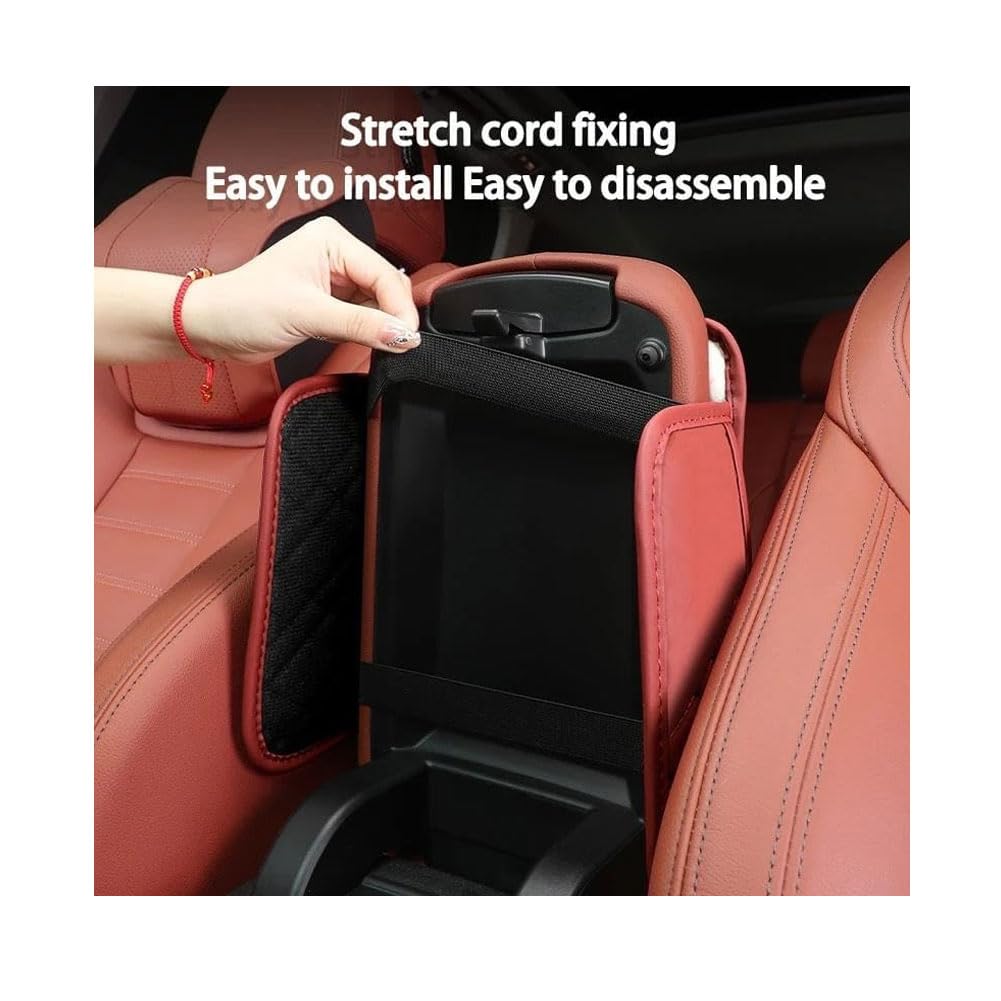 Auto Armlehnen Polster Für VW Tiguan III 2023-2025 - Leder Schutz Mit Taschen