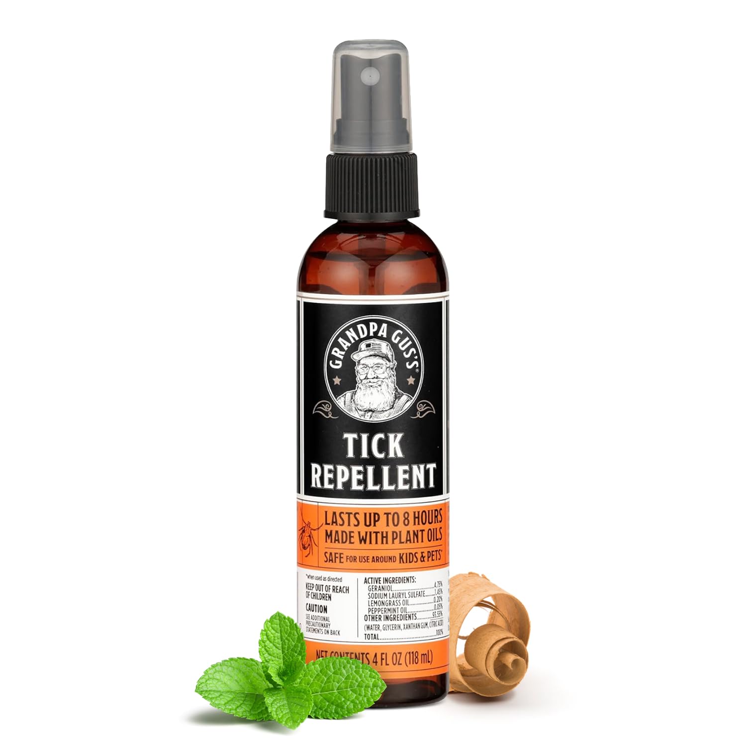 Grandpa Gus's Natural Tick and Mosquito Repellent Spray