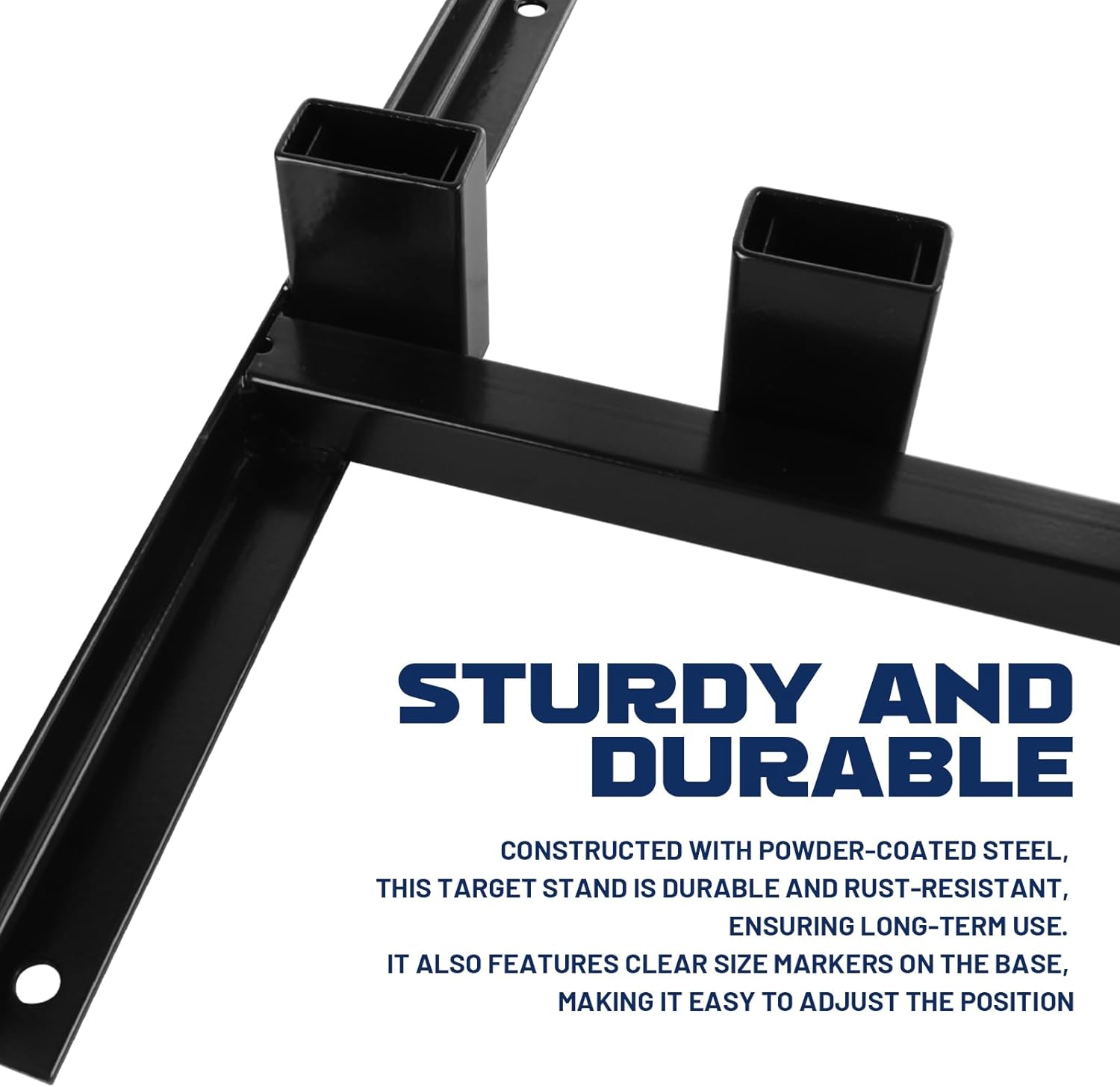 Highwild Adjustable Steel Target Stand Base with Paper Targets