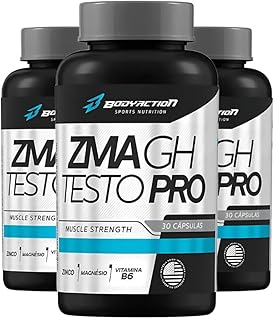 Kit com 3 Zma Pro 30 Capsulas cada - Suplemento Alimentar