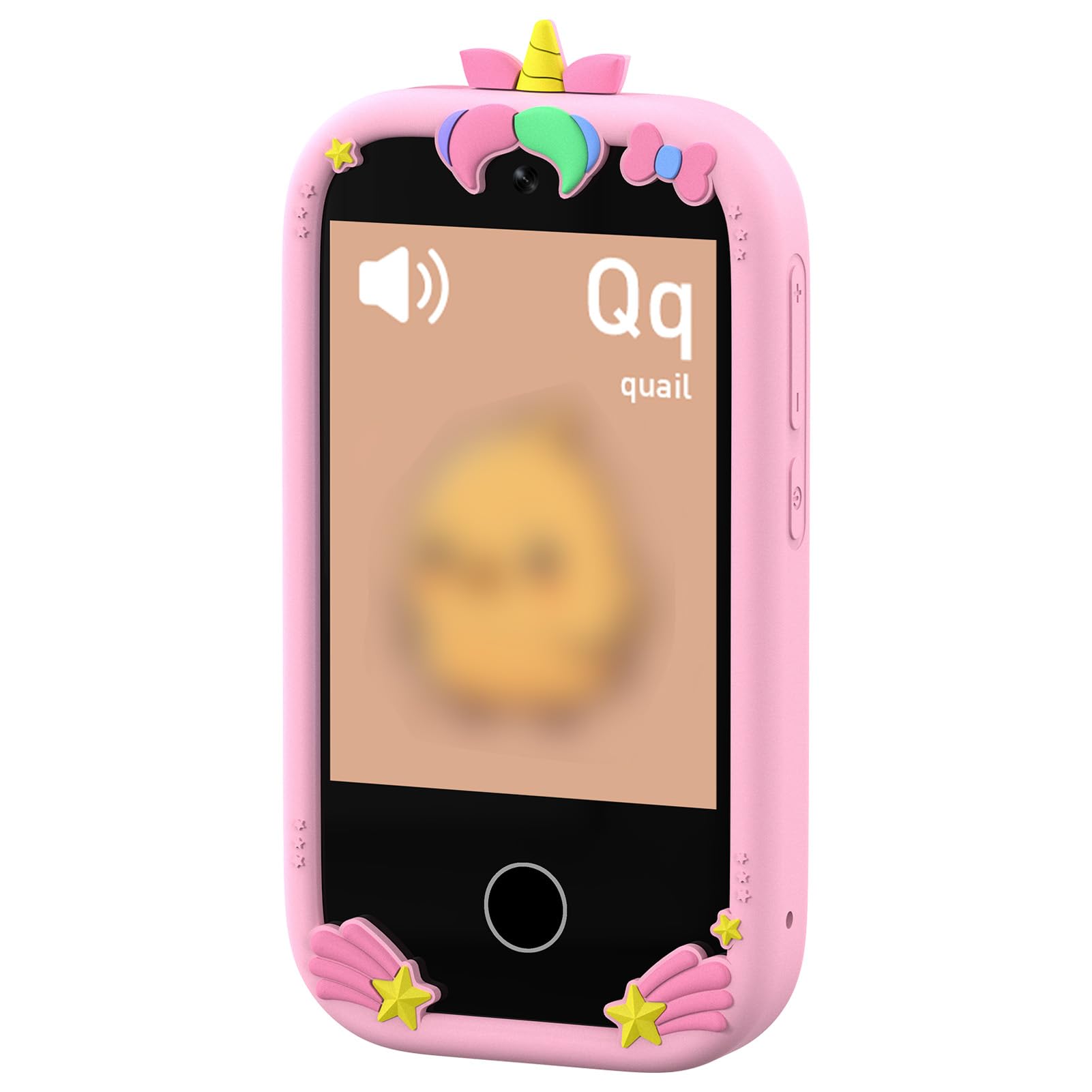Sxhlseller Smartphone Touchscreen per Bambini da 2,8 Pollici |Giocattolo Educativo per Fotocamera con Lettore MP3 da 32 GB per Ragazze e Ragazzi Rosa (PINK)