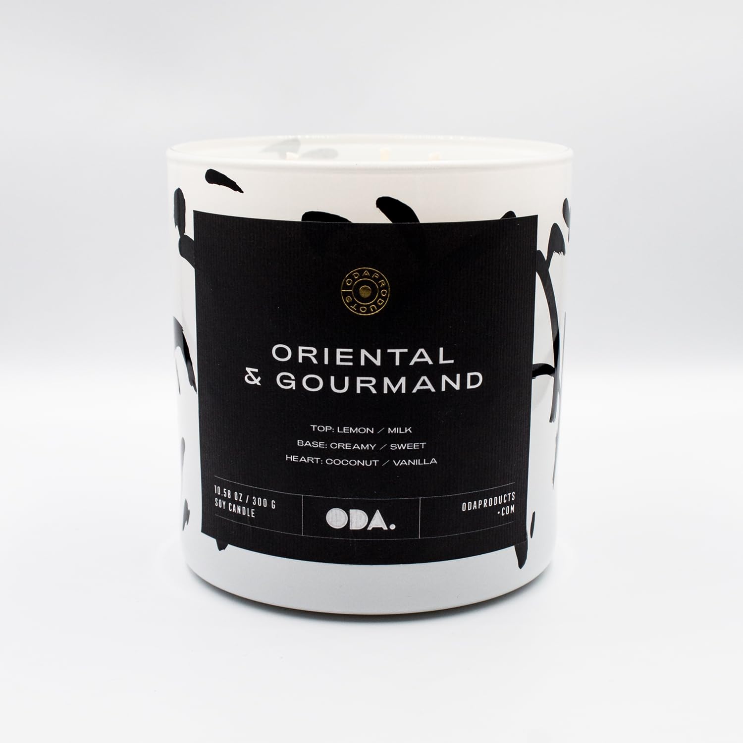 ODA.products Oriental & Gourmand - Oryantal & Gurme Dekoratif Desenli Soya Mumu I 300 gr (Renkli)
