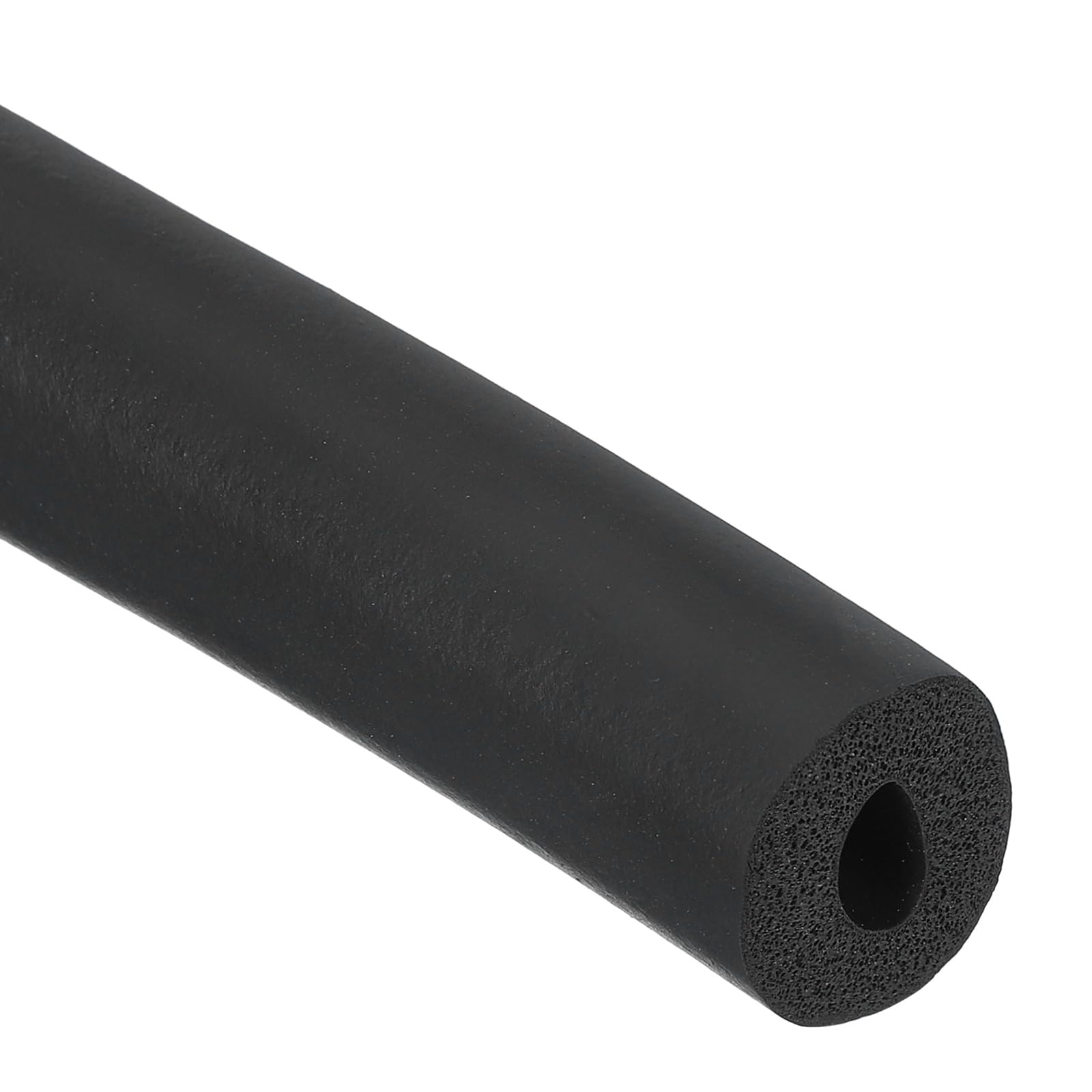 Tube d'isolation en mousse EPDM noir 13x30mm de 1m PATIKIL pour tuyau et gaine de climatisation
