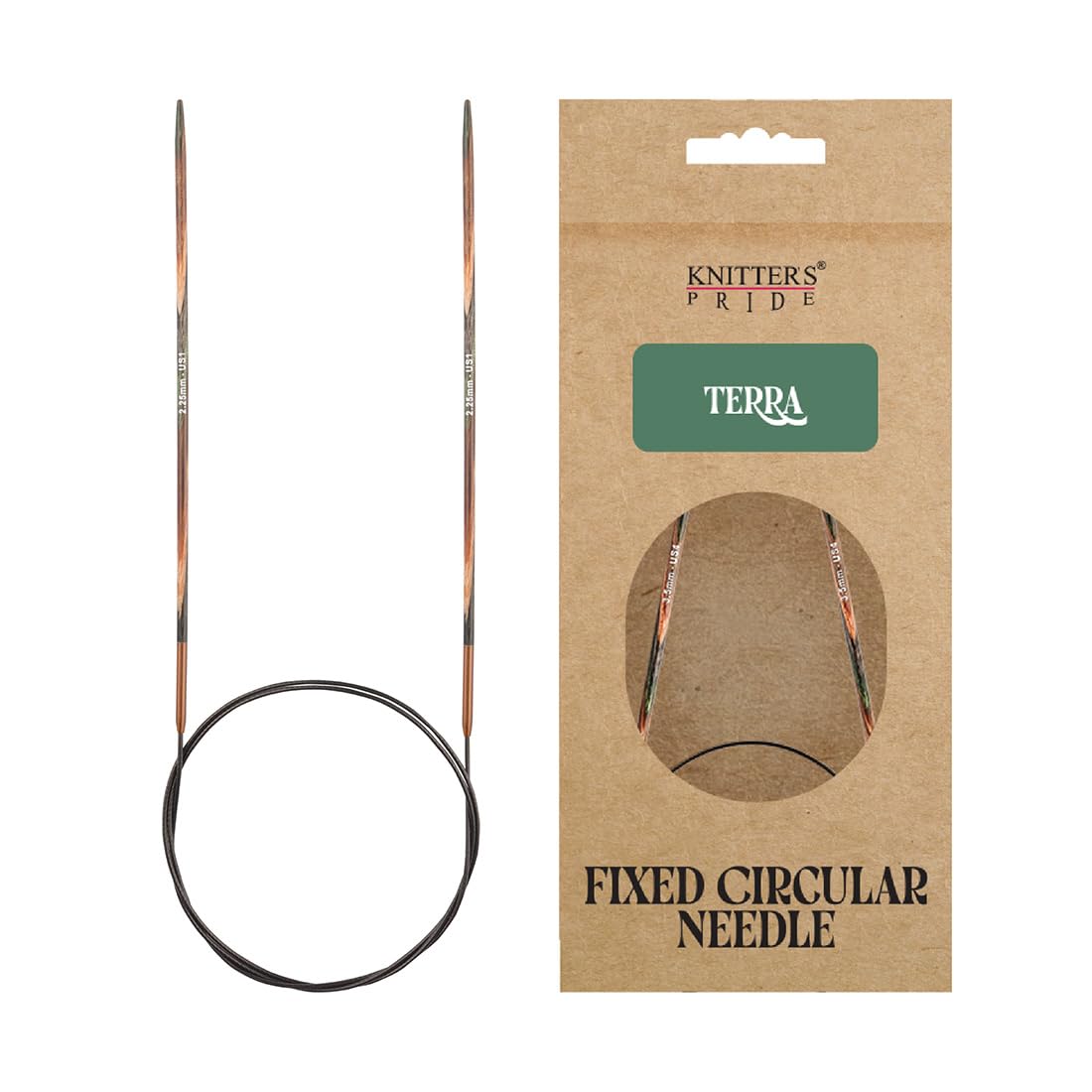 Knitter's Pride Terra Circular Needle 80 cm 2.25 mm - 1 piece