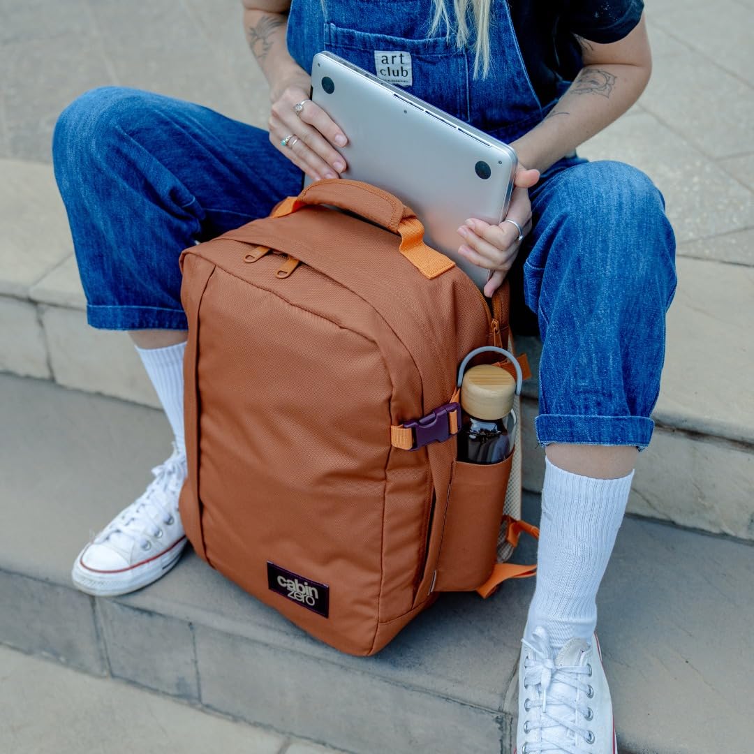 Cabinzero - Cabinzero 'Classic 28l Tech' Ultra Light Cabin Bag With Luggage Trackers., Zaino Unisex - Adulto