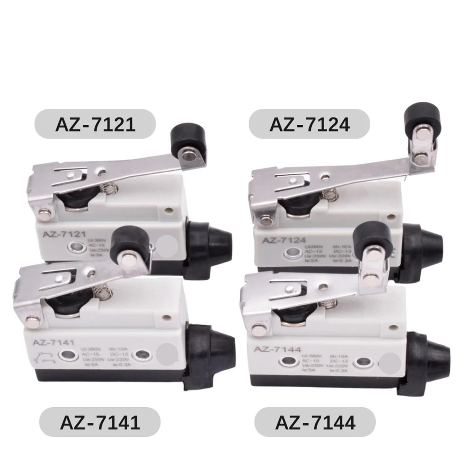 10A 250V AZ mikroprzełącznik wyłącznik krańcowy podróżny mała pozioma dźwignia rolkowa AZ-7312 AZ-7311 AZ-7121 AZ-7310 TZ 1 szt. (AZ-7312)