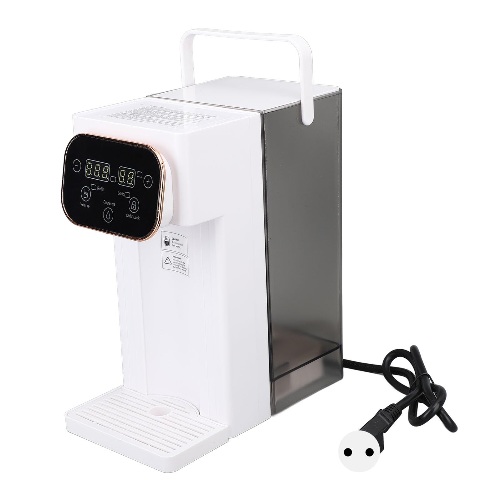 chauffage rapide à eau chaudière, distributeur d'eau chaude instantanée, température réglable 3L - Nettoyage du distributeur d'eau de bureau pour un chauffage efficace