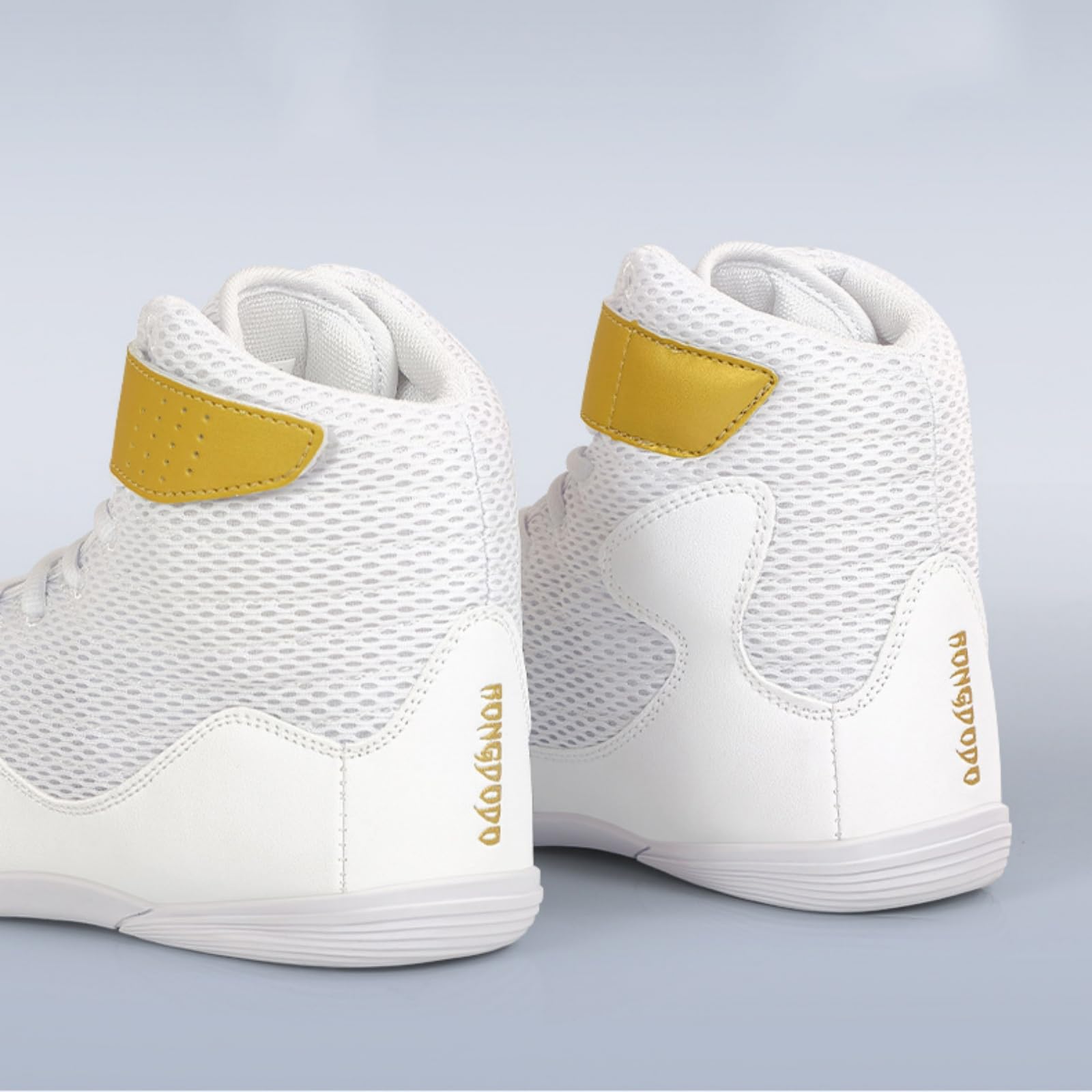 Zapatillas Boxeo Lucha para Hombre Botas De Fitness Transpirables Ligeras Y De Caña Alta para Gimnasio Y Entrenamiento De Combate