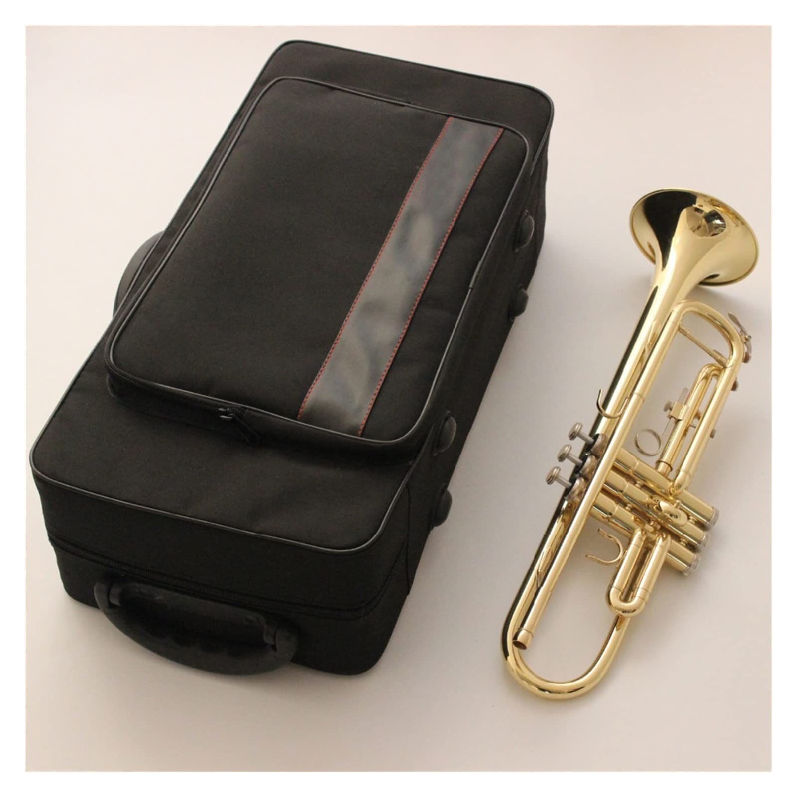 ZENGXUE BB Trumpet Gold Lacques Music Instruments Profesional Trompetas Estudiante Incluido Caso Accesorios Para Boquillas Trompeta estudiantil