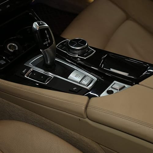 Miniatura 4 de ABS cromo coche freno de mano cubierta cubierta para BMW F10 F07 F25 F26 F15 F16 5 Series GT X3/X4/X5/X6 Accesorios