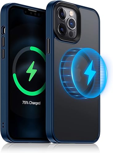 Miniatura 1 de Meifigno - Funda magnética diseñada para el iPhone 13 Pro Max, (protección de grado militar y compatible con MagSafe), parte trasera mate