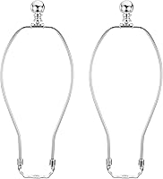 Vista 8 de PATIKIL Kit de arpa de lámpara de 6.5 pulgadas con remate, 2 juegos de soporte de sombra desmontable, accesorios de iluminación de bricolaje