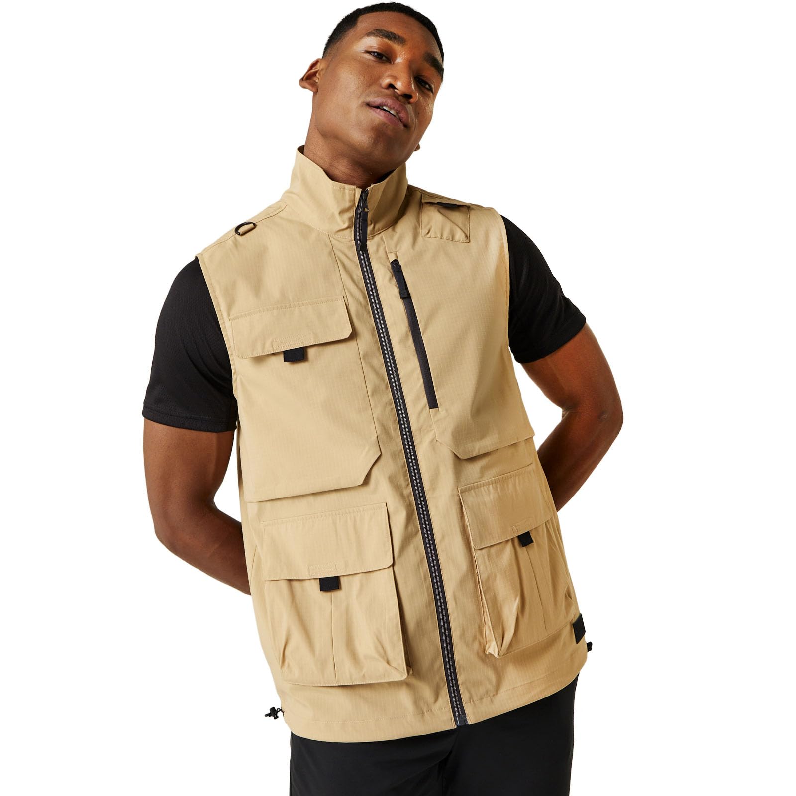 Regatta Anti-Insect Light Pack Away Gilet Size: M Men's Beige
