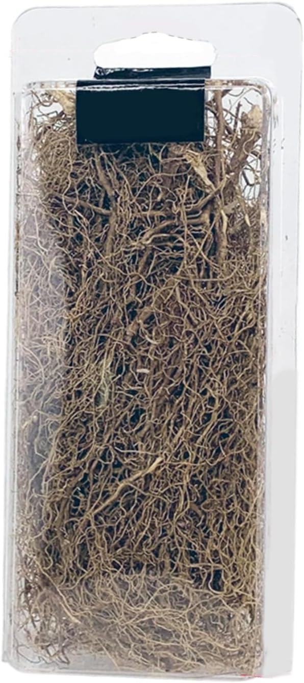 Natural Wooden Vine Roots Art Piece Model for Miniature Garden, B