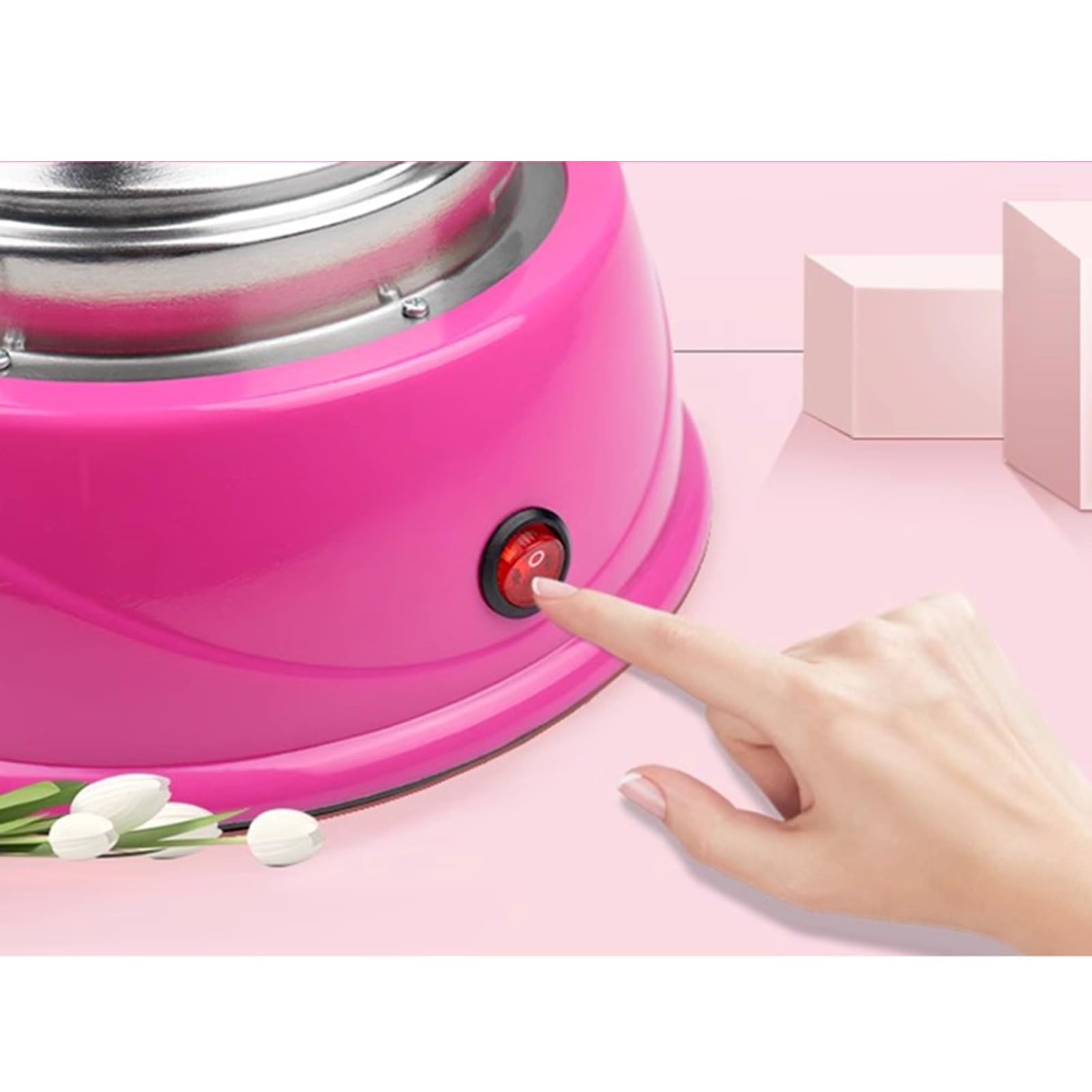 Uso familiare domestico Macchina for caramelle Mini elettrica fai da te macchina for zucchero filato dolce for for robot cucina for bambini