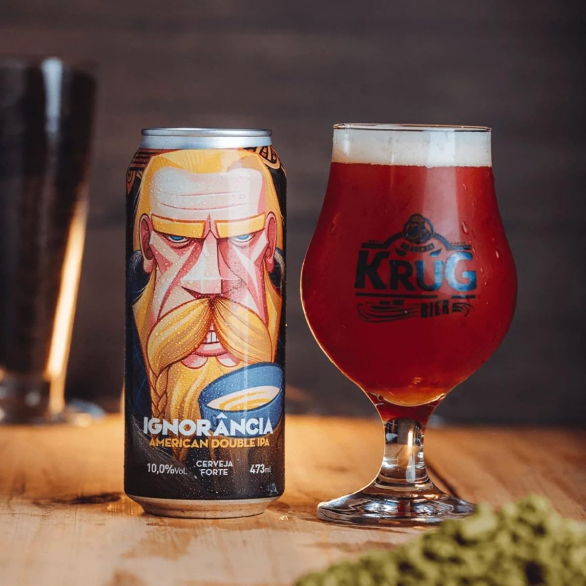 Cerveja Krug Double Ipa Ignorância 473ml | Amazon.com.br