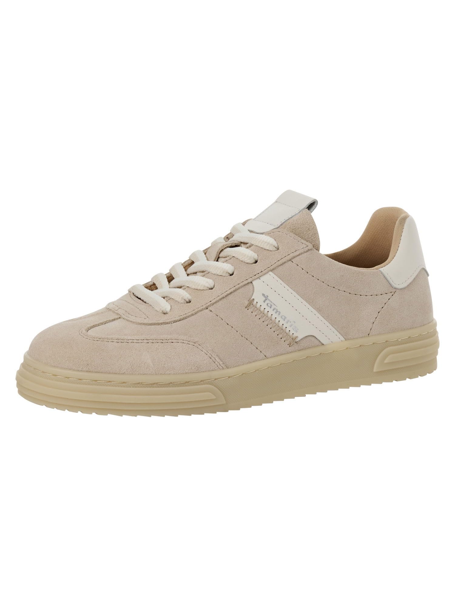 Tamaris Women Sneaker Low Leather brown 3.5 UK