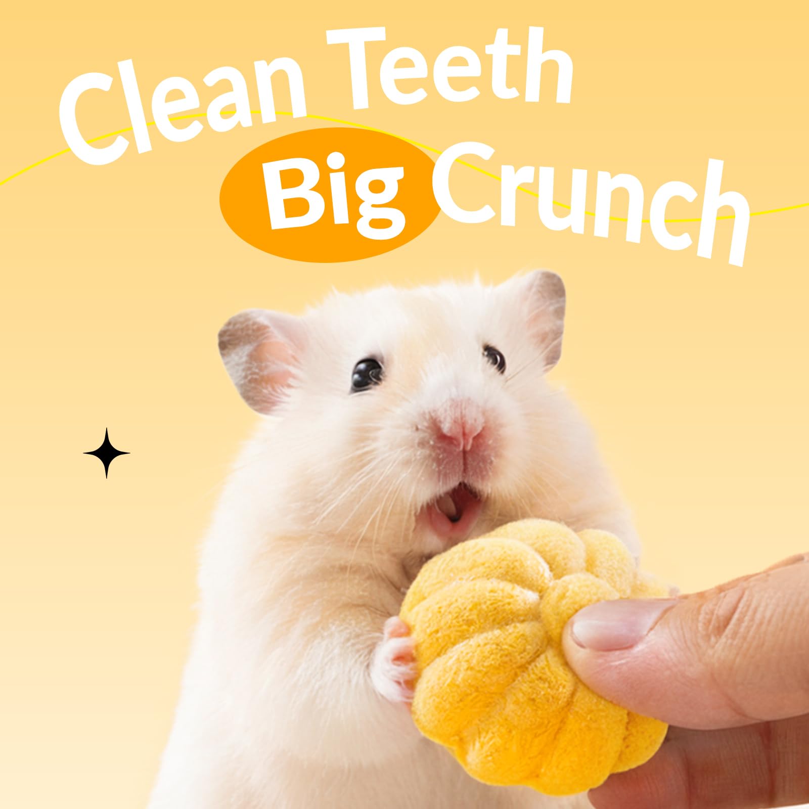 45 PCS Hamster Chew Toys, Natural Boredom Relief and Teeth Trimming Toys to Prevent Dental Overgrowth and Relieve Stress, for Syrian Dwarf Hamsters, Fancy Rats, Mice, Gerbils, Omnivorous Pocket Pets - image 6