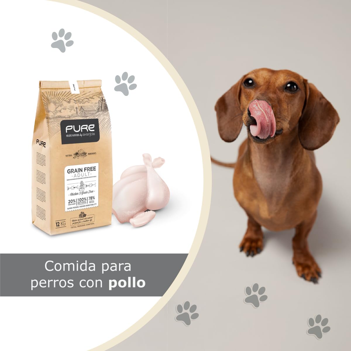 Rinti Aves De Corral Y Ternera, 11 X 150 G, Pienso Completo Para Perros Adultos, Sin Soja, Sin Colorantes Ni Conservantes, Sin Carbohidratos Y Sin Cereales