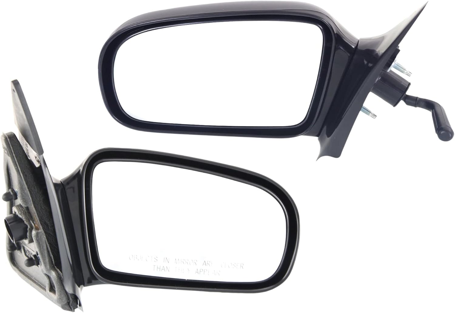 Garage-Pro Driver & Passenger Side Manual Adjust Mirrors for Chevrolet Cavalier Pontiac Sunfire 1995-2005 Paintable Coupe