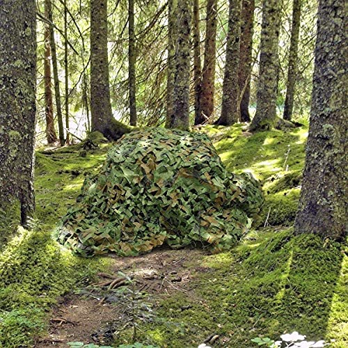 JUNWEN Tarnung Netting Camo Mesh Neting Camping Tarp Zelt Sonnenschirm Sun Net Cargo Net Hide Fotografie Jagd Schießen… – Bild 5