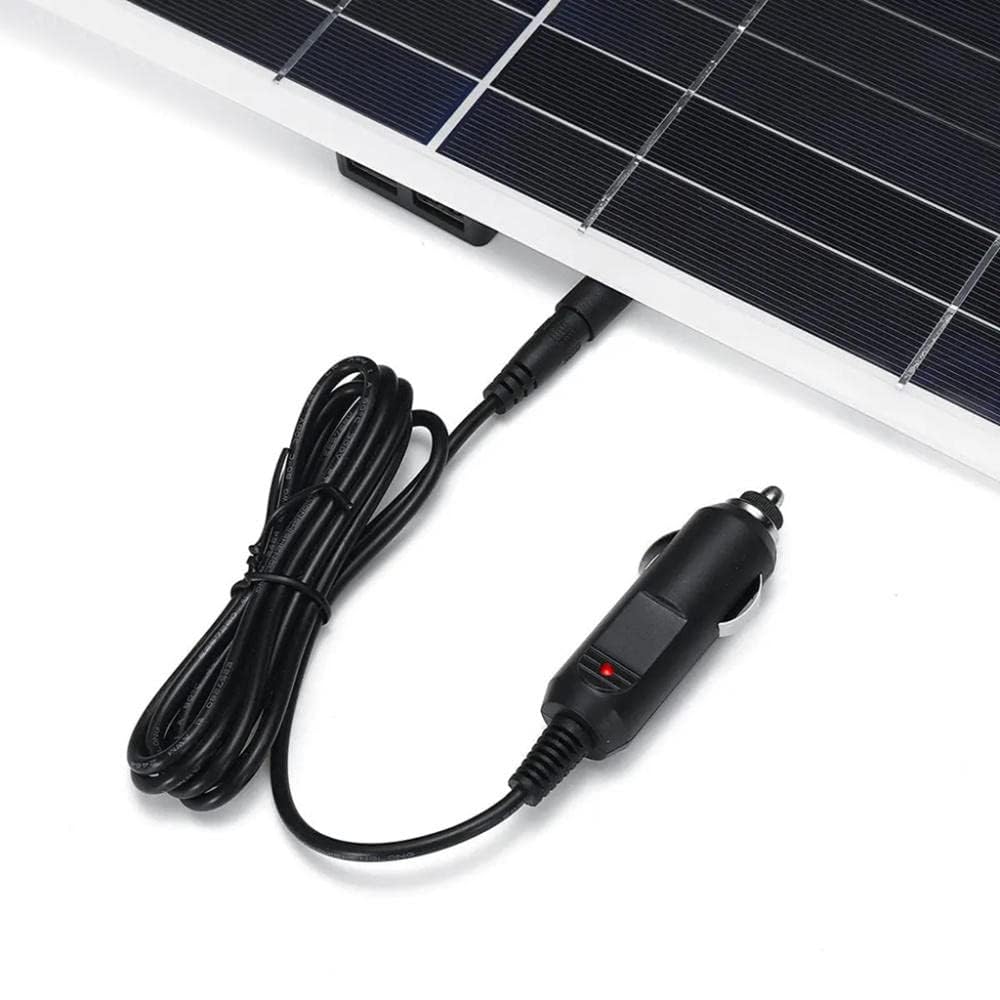 Mini Panel Słoneczny 20 W 18 V, ładowarka Do Paneli Słonecznych Usb 5 V, Przenośna Mini ładowarka Do Ogniw Słonecznych Ładowarka I Konserwator Z Zaciskami Krokodylkowymi