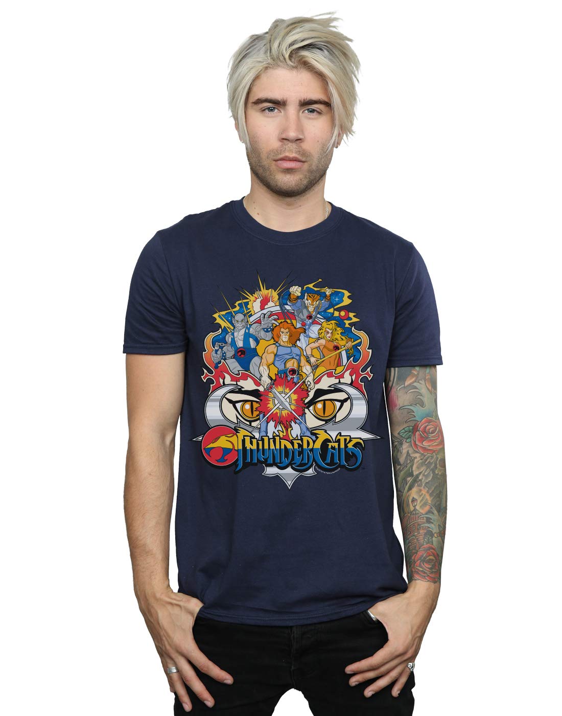 Absolute CultThundercats Men's Action Group Shot T-Shirt