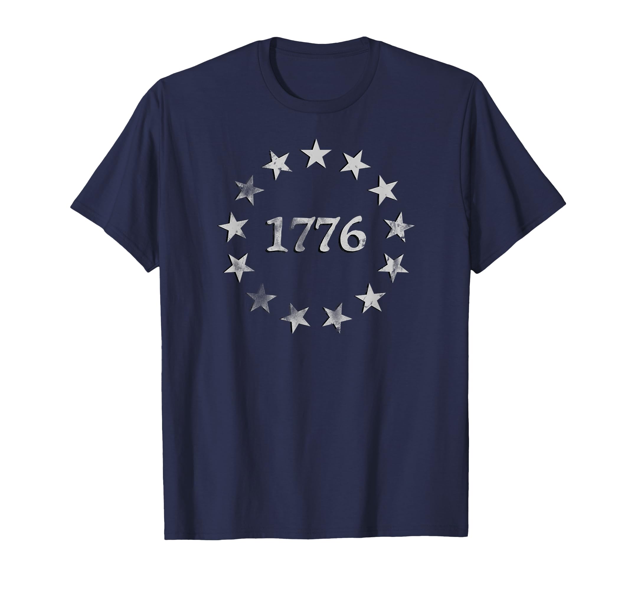 1776 Patriotic Vintage Style USA 4th of July T-Shirt T-Shirt