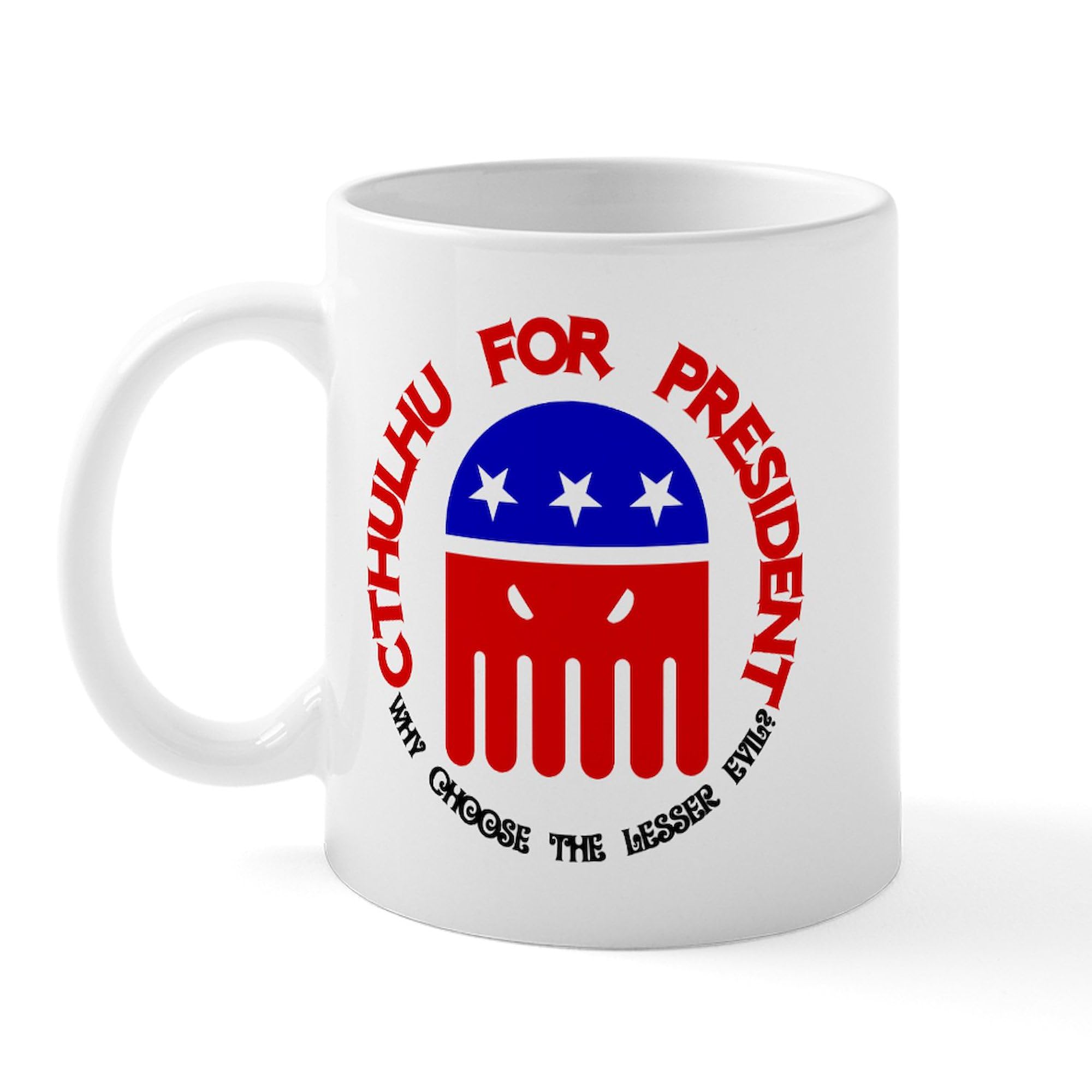 CafePress Cthulhu For President Mug 11 oz (325 ml) Ceramic Coffee Mug