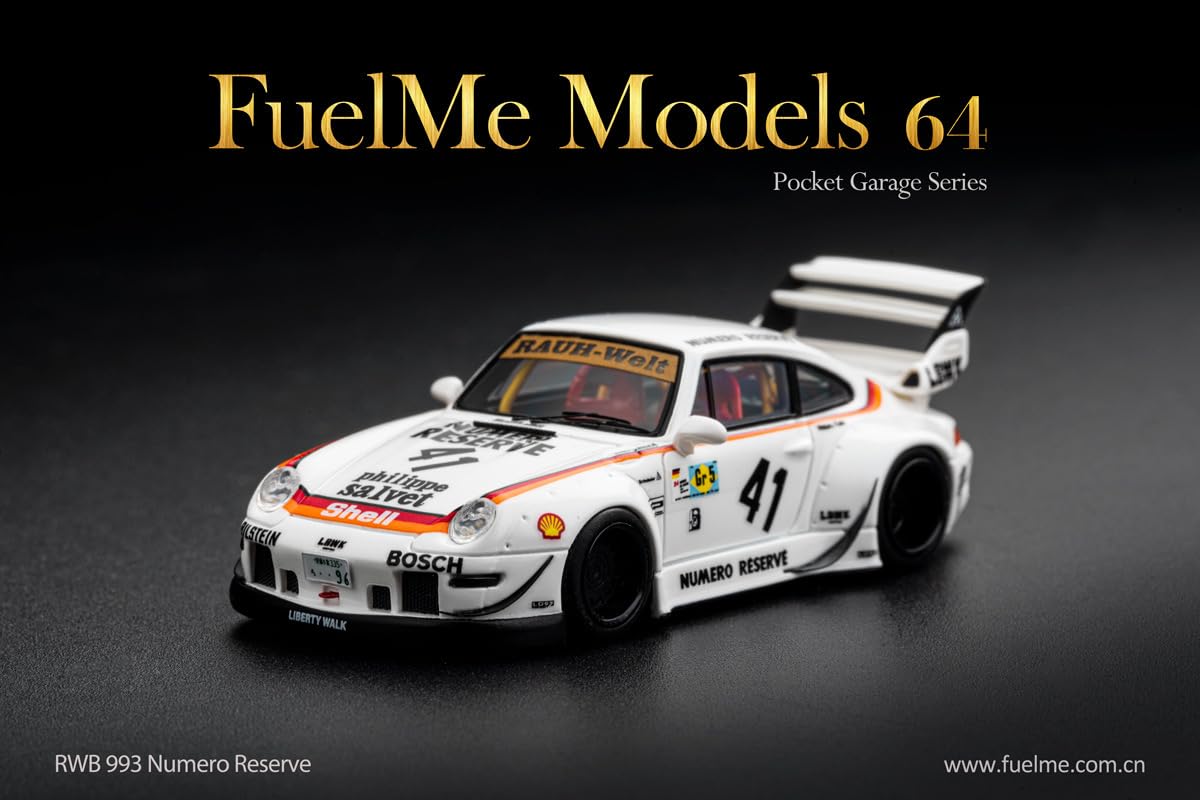 Amazon | 1/64 FuelMe RWB 993 ポルシェ NUMERO RESERVE #41
