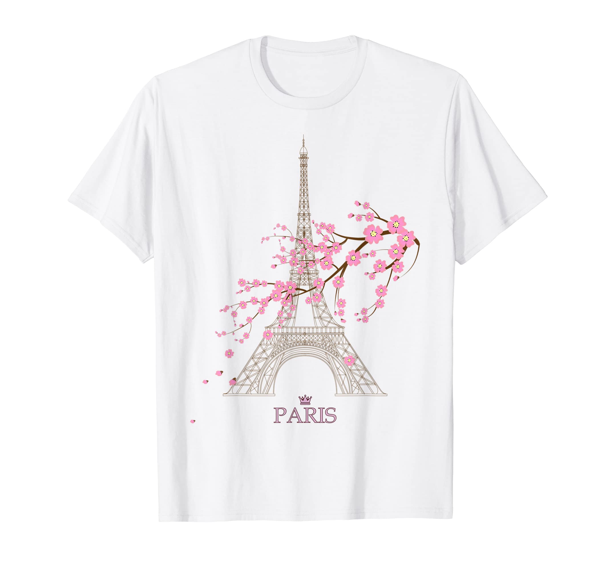 Paris Eiffel Tower Bonjour Eiffel France FrenchParis Eiffel Tower the sign of Love France Parisian Home T-ShirtOEKO-TEX STANDARD 100