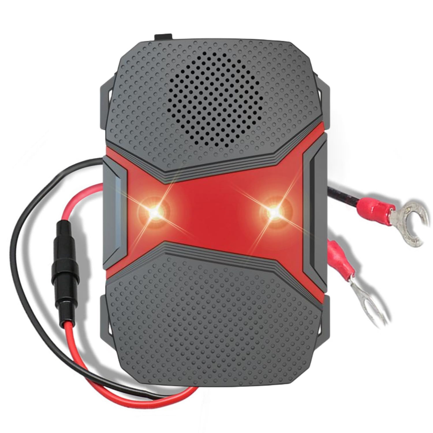 WUGEIN Repellente Topi per Auto,Scaccia Topi Portatile,Ultrasuoni per Topi a Batteria,Protezione Immediata e a Lungo Termine Contro Le Martore nel Vano Motore,Martore Garage,Casa