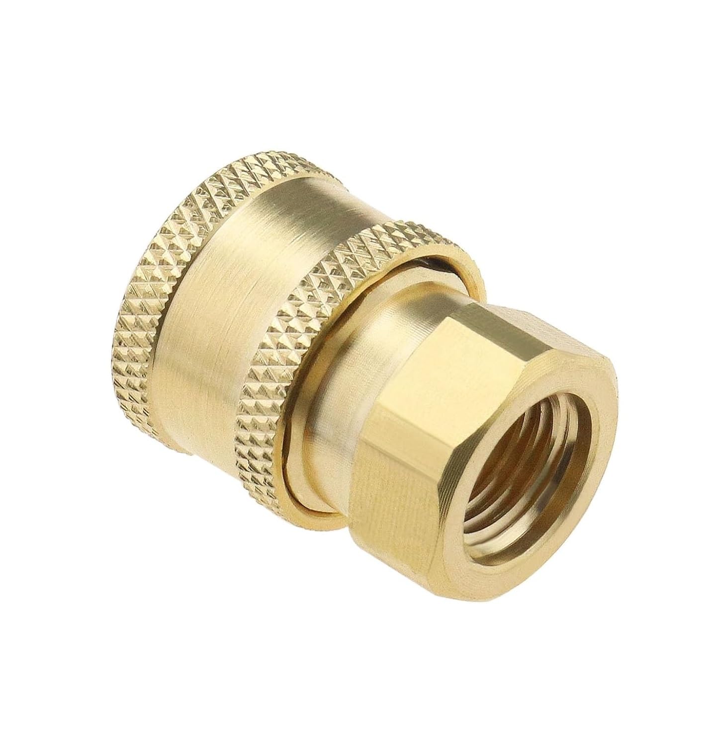 AASONS Brass Adapter (Quick Release Coupling) M14 to 1/4 inch for Foam Lance and Pressure washer Gun (Pack Of 1)-image-4