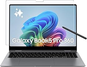 NAXTON® ® Eguards for Samsung Book 5 Pro 16 Inch (Aspect ratio 16:10) Laptop [Bubble Free], [Anti-Scratch], [HD Clarity] Customised for full Screen cover - NOT A TEMPERED GLASS (16.0 Inch)
