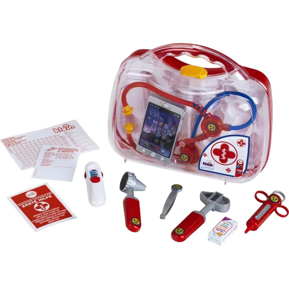 Mallette docteur avec smartphone et thermometre électroniques - KLEIN - 4368