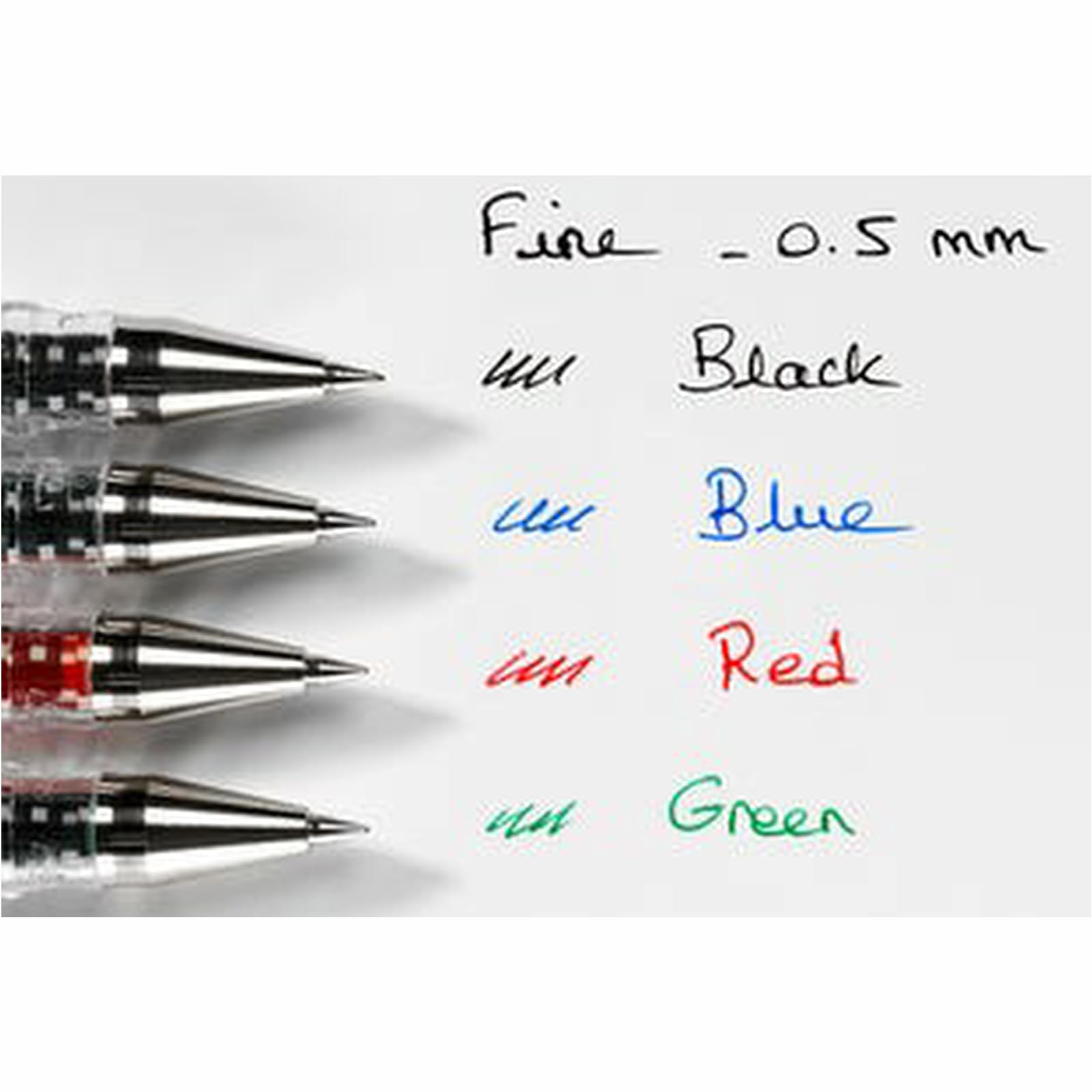 Pilot G-1 gelpen, fijne punt, 0,5 mm, lijnbreedte 0,3 mm, zwart, 12