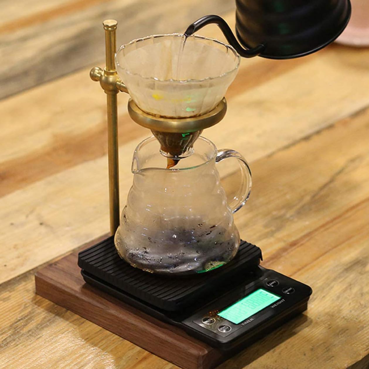 Balança De Café Barista Profissional Com Temporizador de Alta Precisão Balança De Café Barista Profissional Com Temporizador de Alta Precisão
