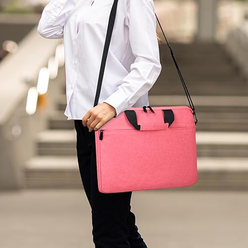 Miniatura 5 de Funda de transporte para portátil de 14 a 15 pulgadas, funda protectora delgada para computadora con asa y bolsillo para MacBook Acer Asus HP