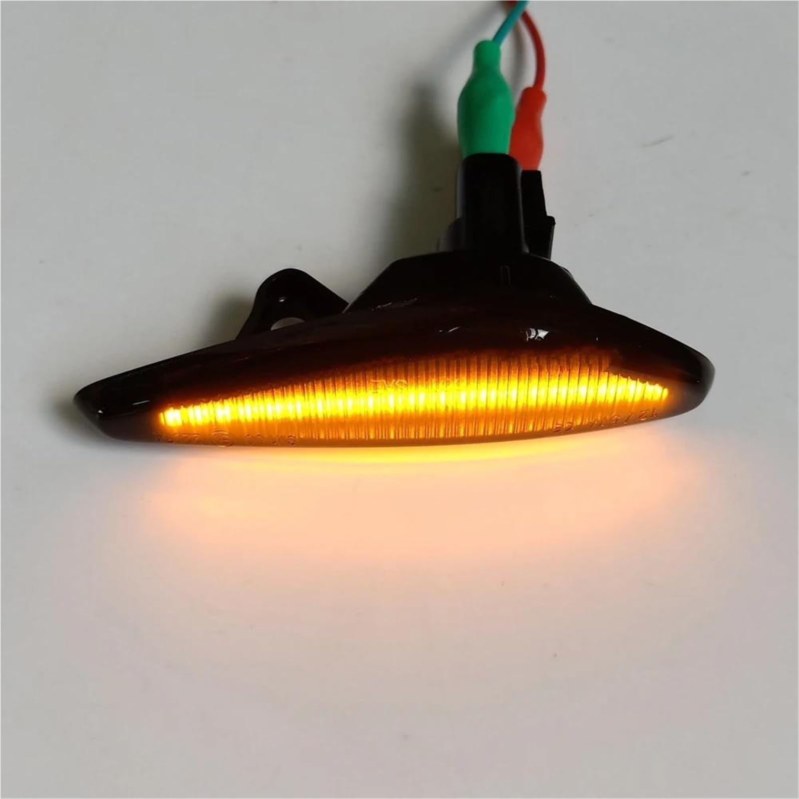 Generico Frecce auto Per Fiat 124 Per Spider 2017-2020 Lampada sequenziale a LED Indicatore lampeggiante dinamico Indicatore di direzione(Dynamic Smoked)
