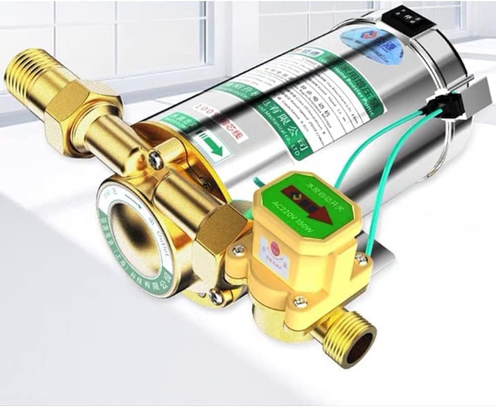 ele ELEOPTION 220v 150w Pressure Water Pump For Shower, Booster Water Pump, Electronic Automatic Water Booster Pump For Home Shower washing