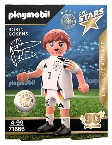 PLAYMOBIL Figuras de jugador de DFB Stars a elegir - Edición limitada a la EM 2024 (71666 - Robin Gosens)