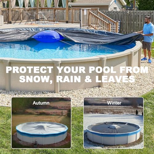 image for Arock 4' X 4' Pool Air Pillow for Above Ground Swimming Pool, Cold-Res