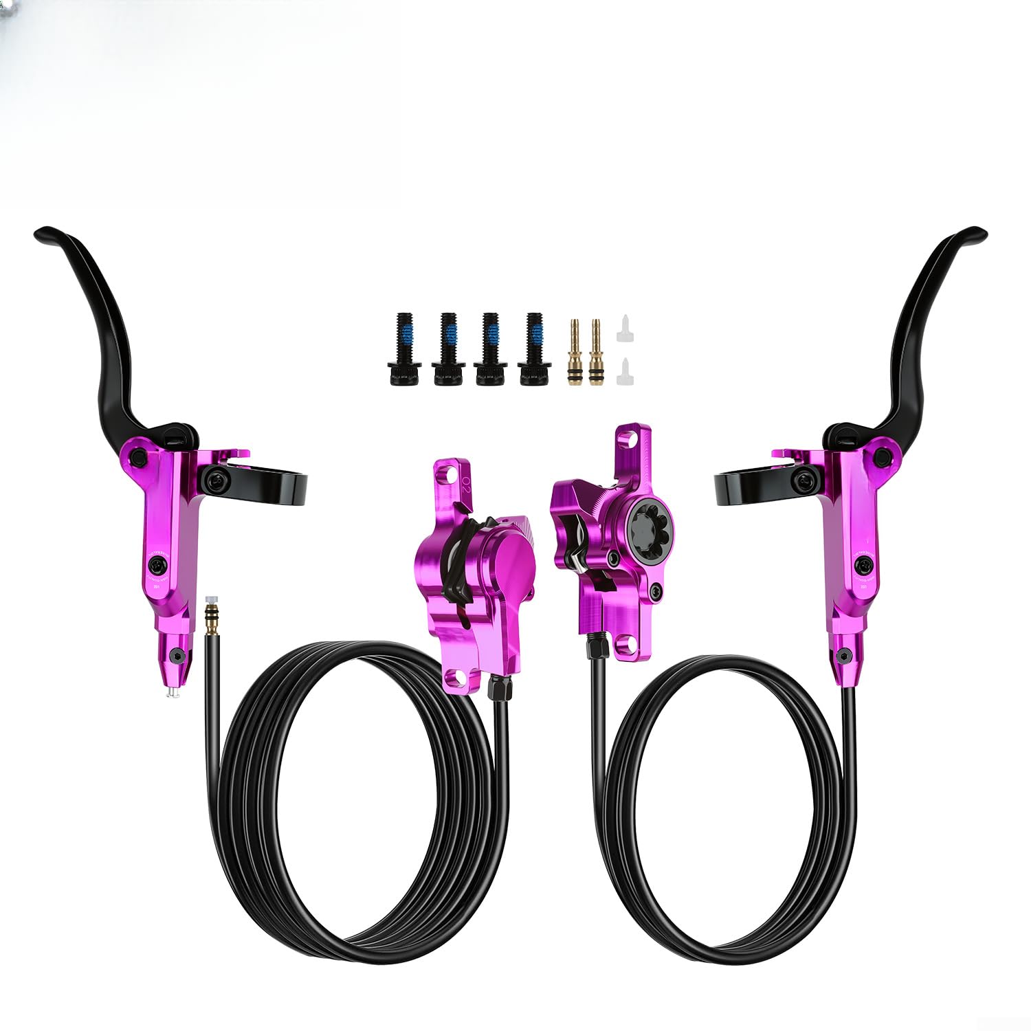 Hydrauliczny Hamulec Tarczowy MTB Podwójny Tłok CNC