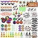 Produktbild TOYMYTOY 160pcs Halloween Neuheiten Spielzeug, 20 Muster Halloween Party Gefälligkeiten Halloween Leckerbissen Preise Süßes oder Saures Klassenzimmer Goody Bags Gefälligkeiten