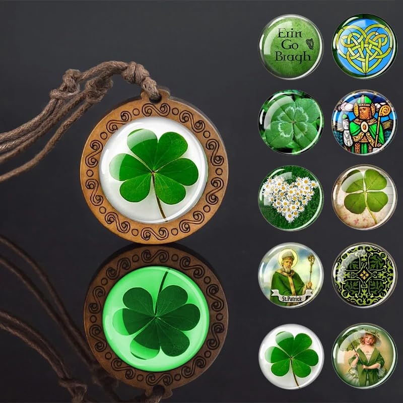 Colliers de la Saint-Patrick anti-allergie en argent massif