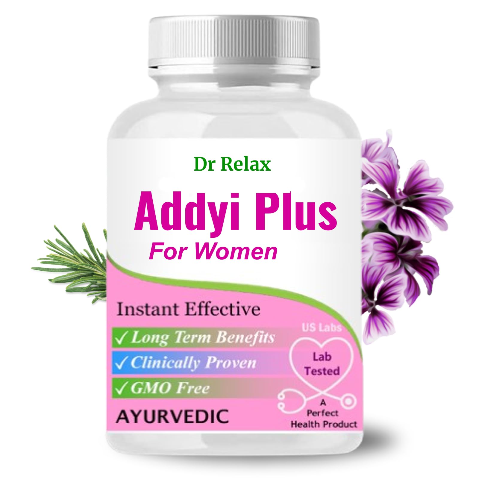 Addyi Capsules for Women | Get Complete Health Desire | Elevates Mood, Energy and Stamina | Made with Ayurvedic Ingredients Which is Very Important for Women