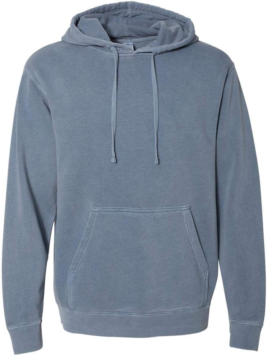 Independent Trading Co. - Midweight Pigment-Dyed Hooded Sweatshirt - PRM4500 - M - Pigment Slate Blue