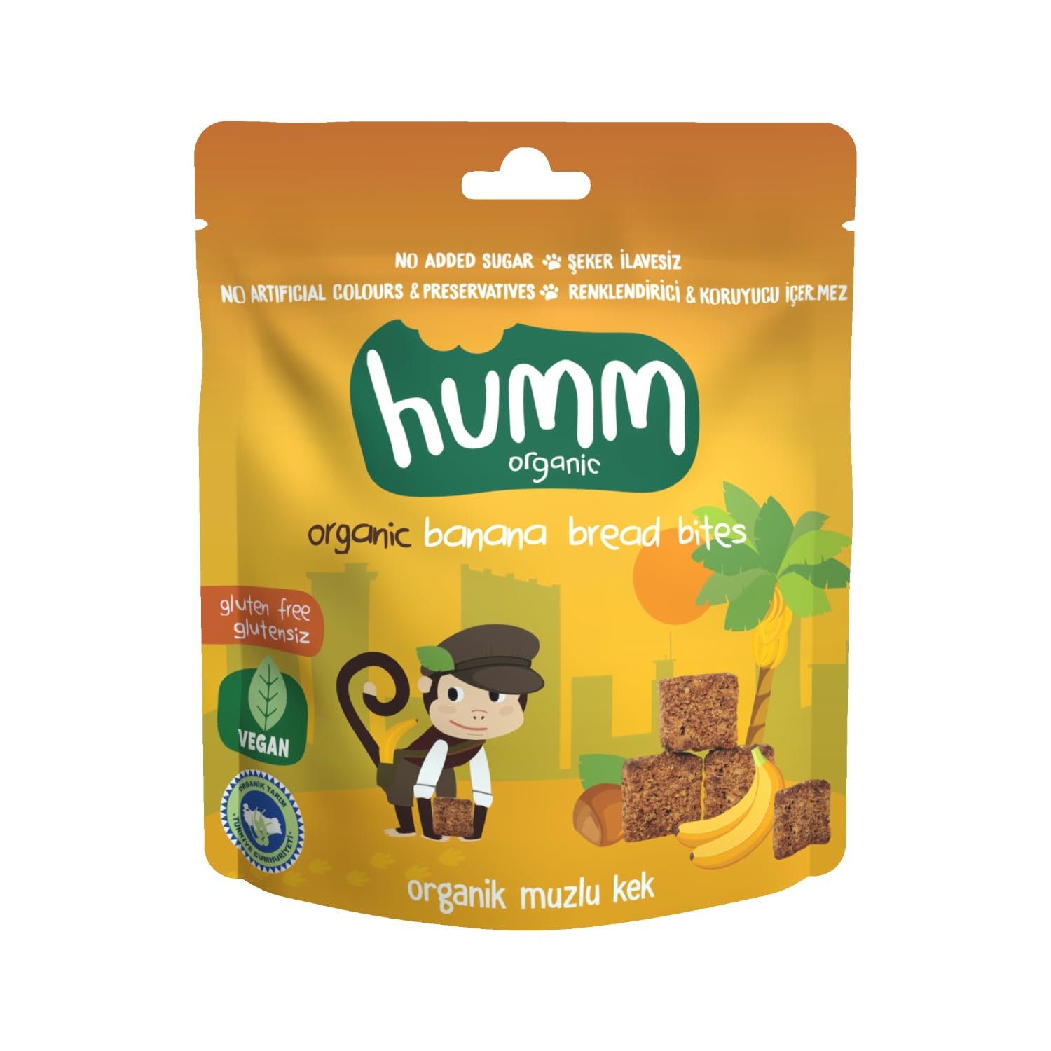 Humm Organic Glutensiz Vegan Muzlu Kek