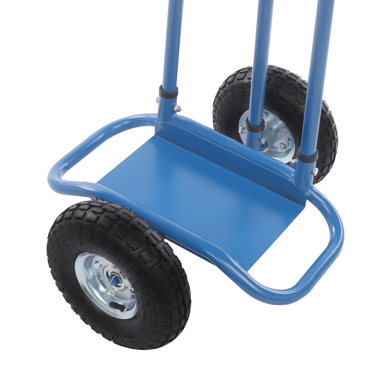 Carro de paneles, carro para paneles de yeso, carro de mudanza, carga 220 kg, ruedas anchas, estructura resistente, para almacén, renovación, astillero (azul)