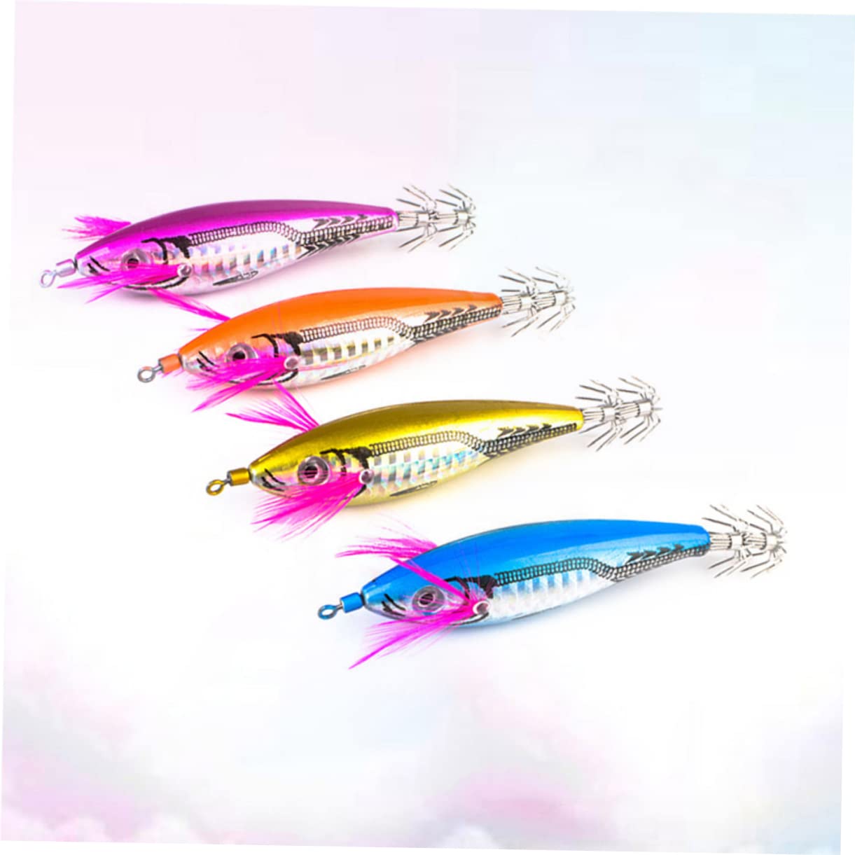 BESPORTBLE 12pezzi Esche Artificiali Per Pesca Esche Realistiche Per Accessori Da Pesca Per Adulti e Appassionati Di Attività All Aperto